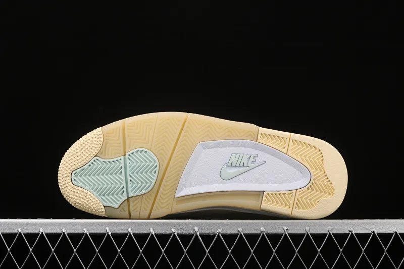 All categories Air Jordan Jordan series basketball shoes Air Jordan 4 OF x Air Jordan 4 Retro "Cream/Sail" AJ4 Jordan 4 mid-top retro casual sports culture basketball shoes CV9388-100